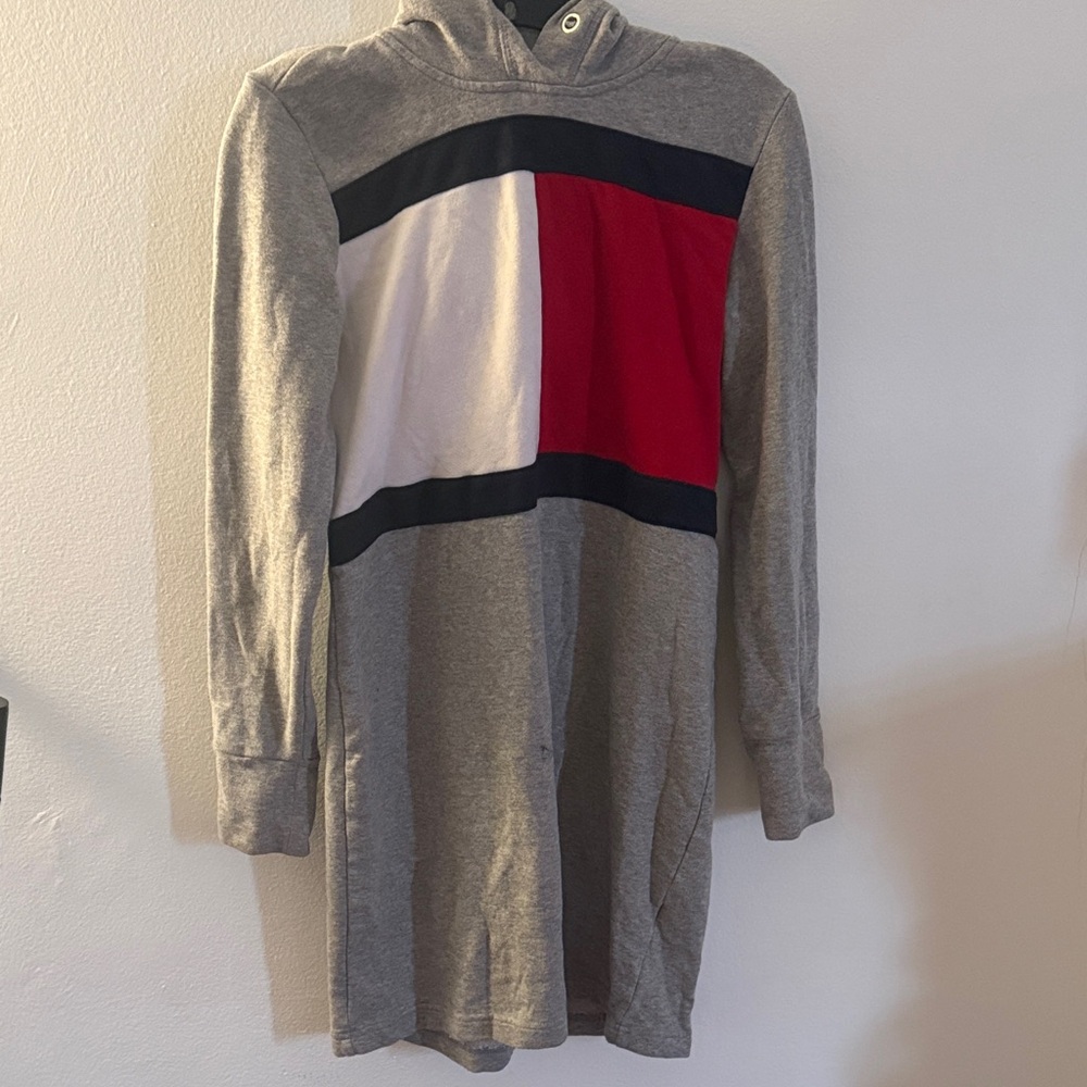 Tommy Hilfiger Hoodie Sweatshirt Dress (Size S/P)